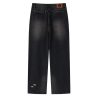 LOOSE STRAIGHT DENIM PANTS