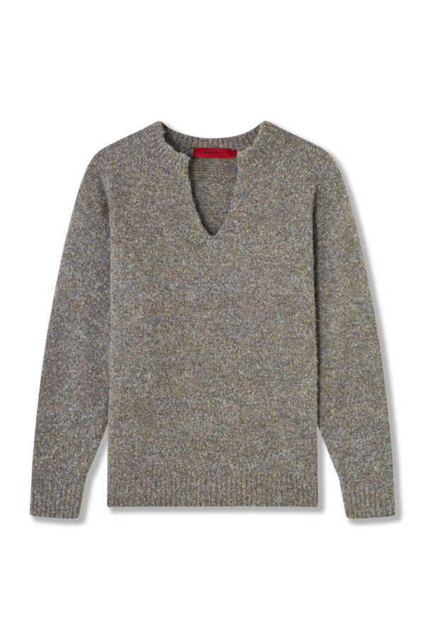 V-CUT SWEATER