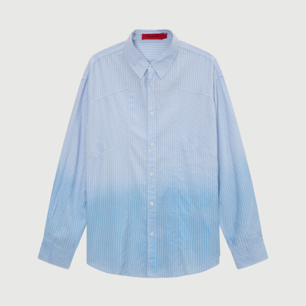 HTEM210201394 Front FADED STRIPES SHIRT