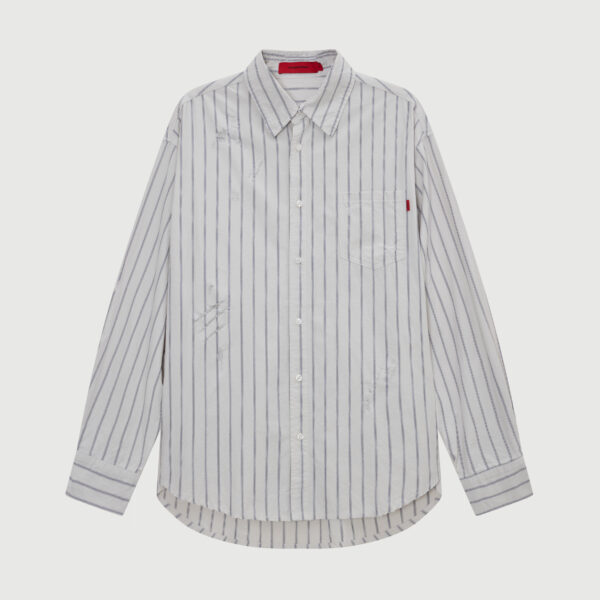 HTEM210301394 Front BROKEN STRIPES SHIRT