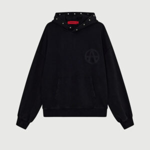 STUDDED ANARCHY  HOODIE