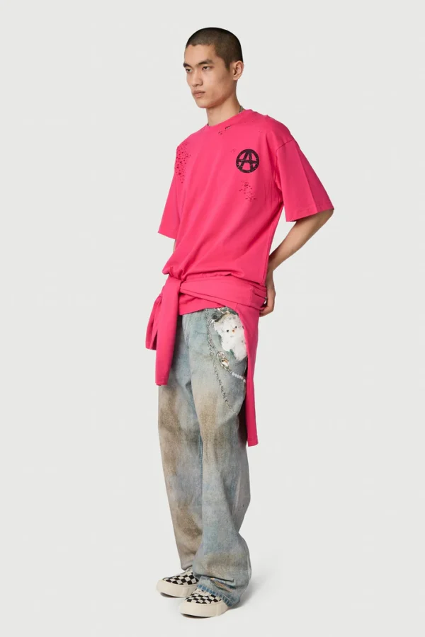 ANARCHY T-SHIRT CANDY PINK