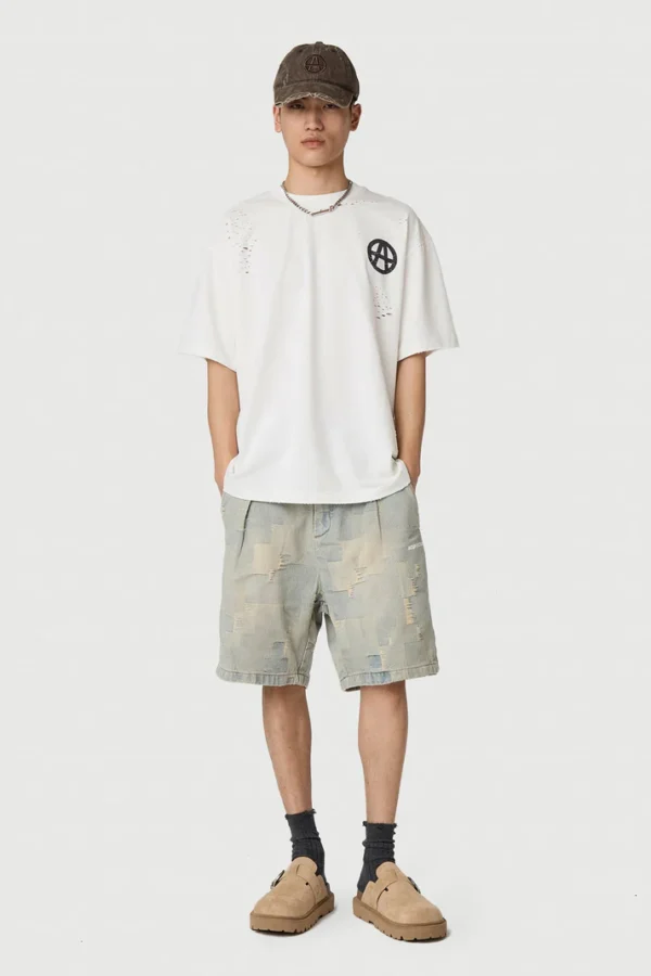 ANARCHY T-SHIRT EGG WHITE